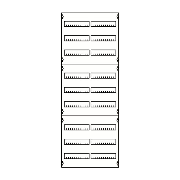 Striebel 2CPX037666R9999 2V5A Reiheneinbaugeräte-Modul Reihenabstand 125mm, 9RE / BH5, 2FB