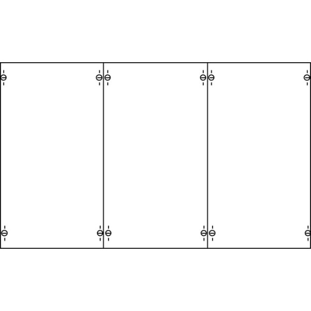 Striebel 2CPX039938R9999 3V00SH Verteilerfeld 3FB für 2SS-System Netzsystem TN-S 5-polig