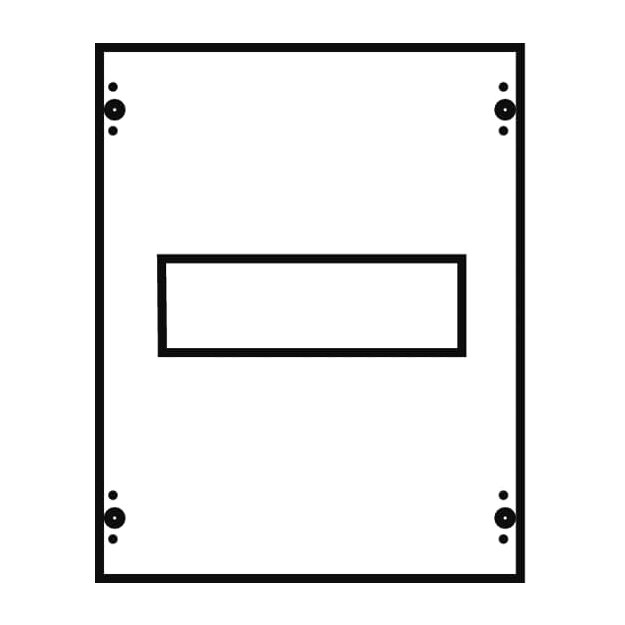 Striebel 2CPX062989R9999 AG128 Abdeckung 300x250mm für S750 Zubehör CombiLine Innenausbausystem