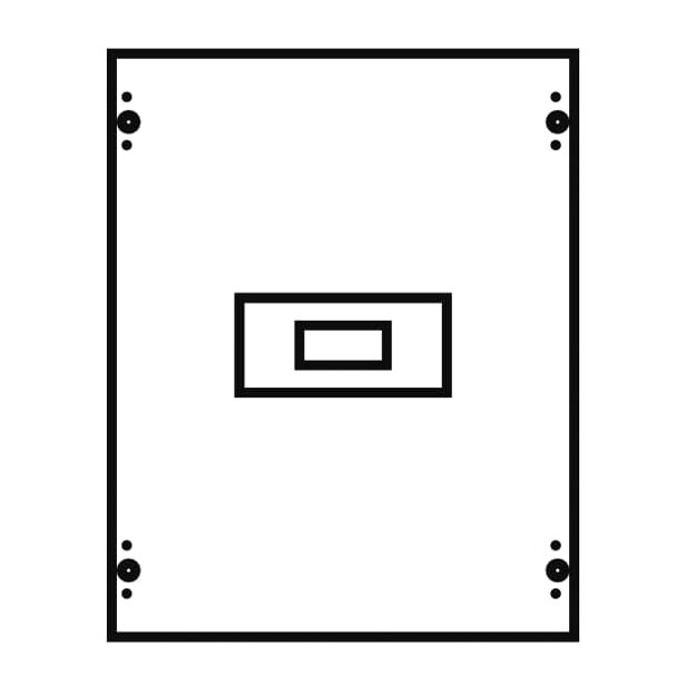 Striebel 2CPX062994R9999 AG209 Abdeckung mit Ausschnitt XT3 Zubehör CombiLine Innenausbausystem