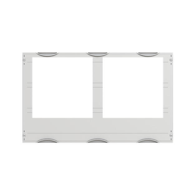Striebel 2CPX042129R9999 AG242 Kunststoff-Abdeckung lose, 3FB Für CombiLine M(B)D…52(B) Module