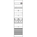 Striebel 2CPX054168R9999 BF17A2XAM Zählerfeld 7RE...