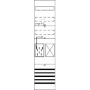 Striebel 2CPX054159R9999 BF17M11 Zählerfeld 7RE 1Z1R...