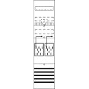 Striebel 2CPX054160R9999 BF17M2 Zählerfeld 7RE 2Z...