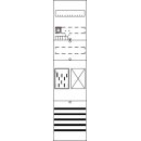Striebel 2CPX054125R9999 BF17T11 Zählerfeld 7RE 1Z1R...