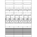 Striebel 2CPX054136R9999 BF37L6 Zählerfeld 7RE 6Z...