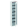 Striebel 2CPX052249R9999 CA17RT Kleinverteiler Aufputz, 1FB, 7-reihig transparente Tür