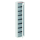 Striebel 2CPX052250R9999 CA18RT Kleinverteiler Aufputz, 1FB, 8-reihig transparente Tür