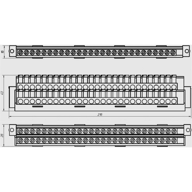 eaton Klemmträger ZSD-PKL/NPE/2 226157 (1er)