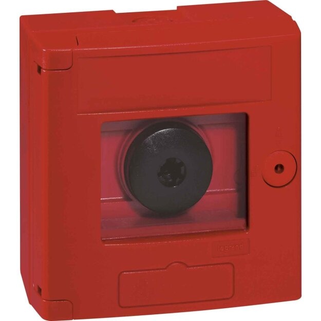 Legrand 038011 Sicherheitskasten IP44-IK07 mit Taster Schaltkontakt: 1 Öffner/1 Schließer