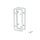 Striebel 2CPX052461R9999 CZ3 Isolierrahmen seitlich A-Schrank, IP54