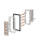 Striebel 2CPX052467R9999 CZC14 Sammelschienenverbinder 5-polig, 2x12x5
