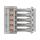 Striebel 2CPX052469R9999 CZC18 Sammelschienen-Eckverbinder 5-polig, 315A