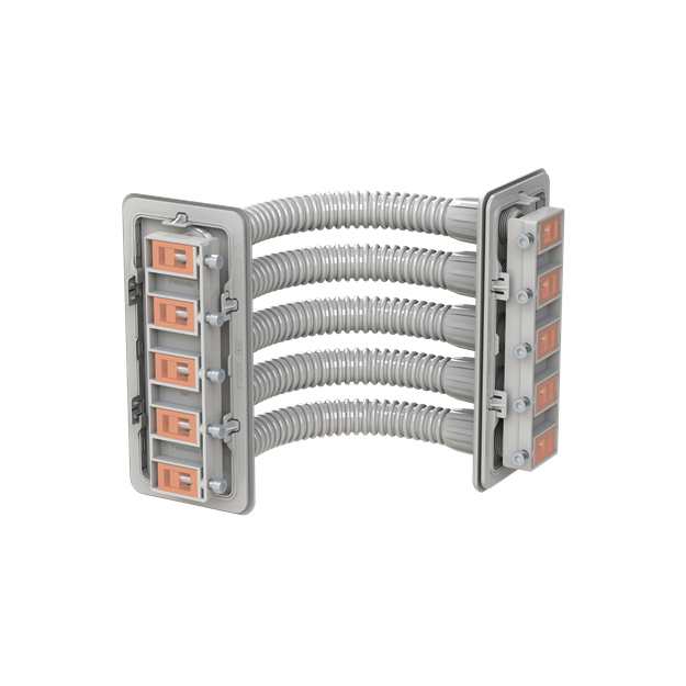 Striebel 2CPX052468R9999 CZC8 Sammelschienen-Eckverbinder 5-polig, 250A