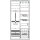 Striebel 2CPX054285R9999 DA27CBW Komplettschrank, AP Dreipunkt, A27 1Z1V5A2