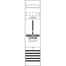 Striebel 2CPX054091R9999 DF17P1 Zählerfeld 7RE 1Z...
