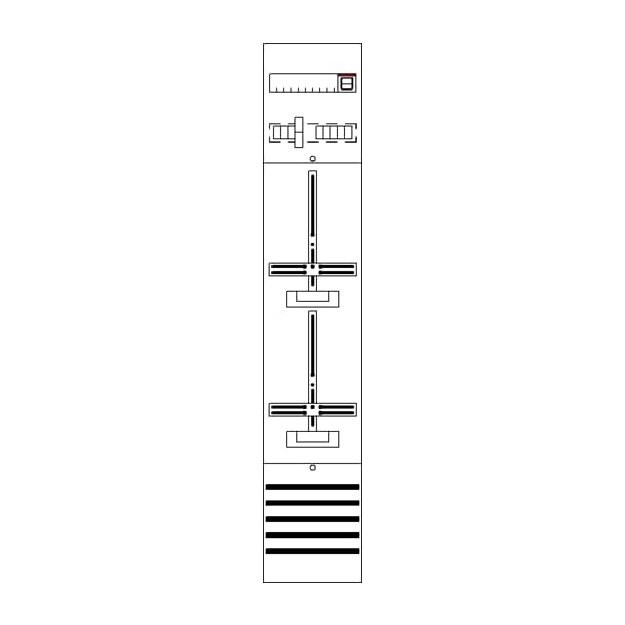 Striebel 2CPX054182R9999 DF19A2M Zählerfeld 9RE 2ZM vorverdrahtet mit Zählerkreuz