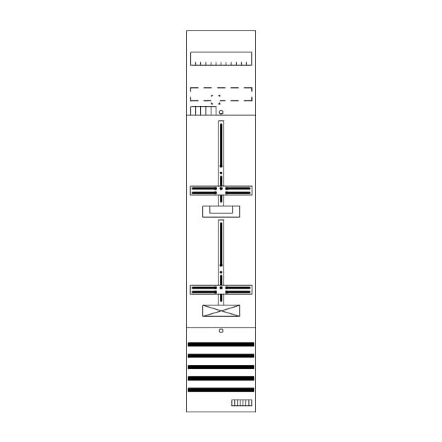 Striebel 2CPX054112R9999 DF19G11 Zählerfeld 9RE 1Z1R vorverdrahtet mit Zählerkreuz