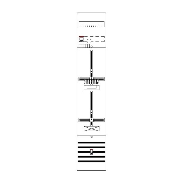 Striebel 2CPX054142R9999 DF19Q1A Zählerfeld 9RE 1Z1S vorverdrahtet mit Zählerkreuz