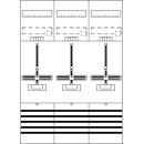 Striebel 2CPX054151R9999 DF37C3 Zählerfeld 7RE 3Z...