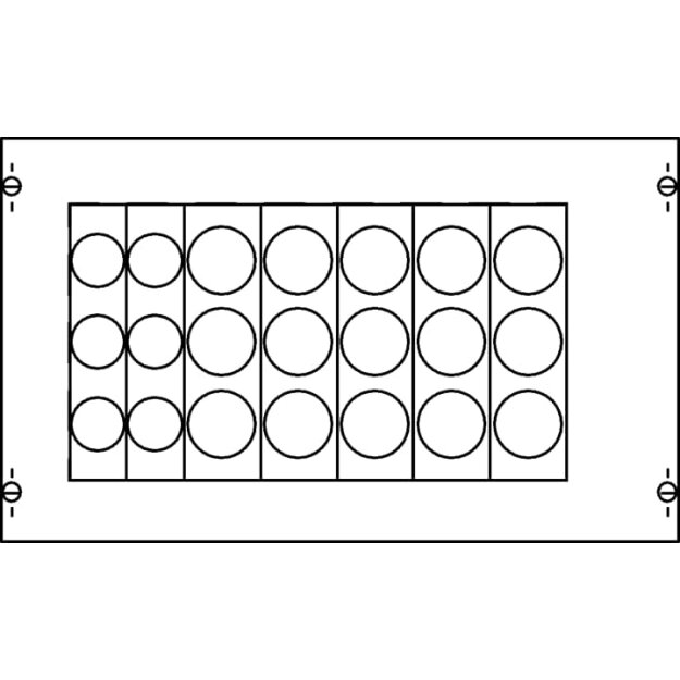 Striebel 2CPX037805R9999 ED21EA Kombi-Set D0-Elemente 2RE / BH000, 2FB