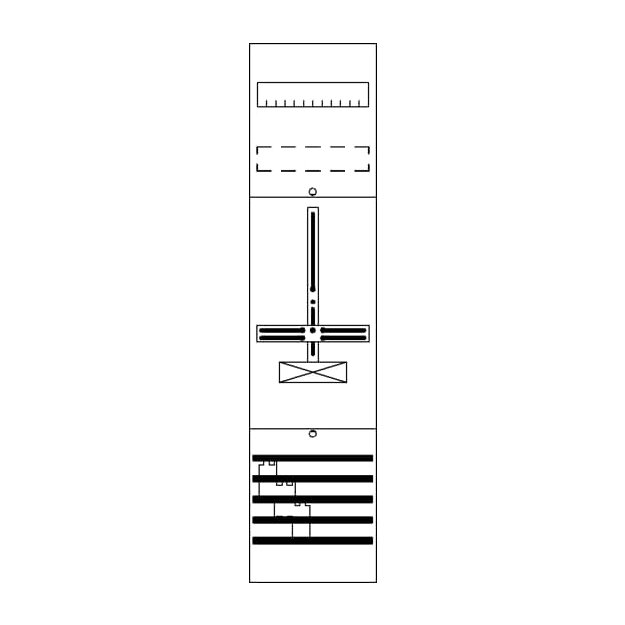 Striebel 2CPX054061R9999 FD17R ZFeld DPB NH00 Reit mit Dreipunkt-Befestigung, 7RE
