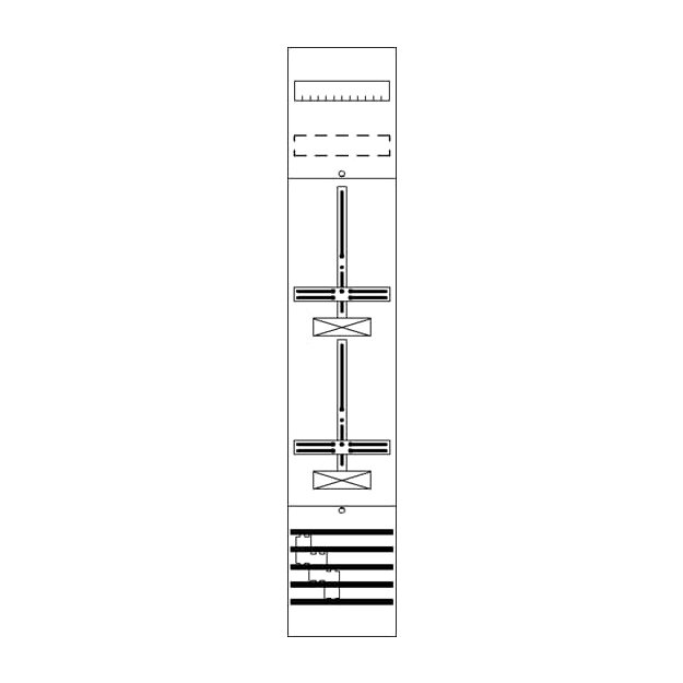 Striebel 2CPX054063R9999 FD19DR ZFeld DPB 2-st.NH00 Reit mit Dreipunkt-Befestigung, 9RE