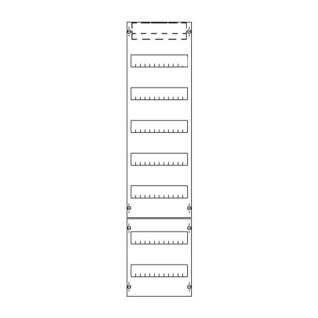 Striebel 2CPX054002R9999 FV17 Verteilerfeld 7RE
