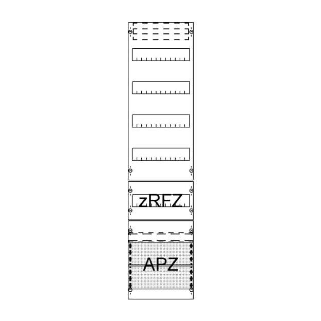 Striebel 2CPX054013R9999 FV17A2R1 Verteilerfeld mit APZ, zRfZ1 7RE