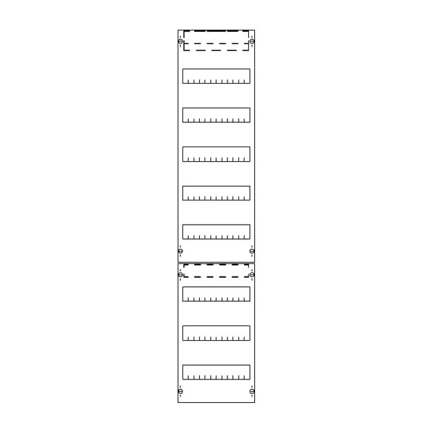 Striebel 2CPX054003R9999 FV18 Verteilerfeld 8RE