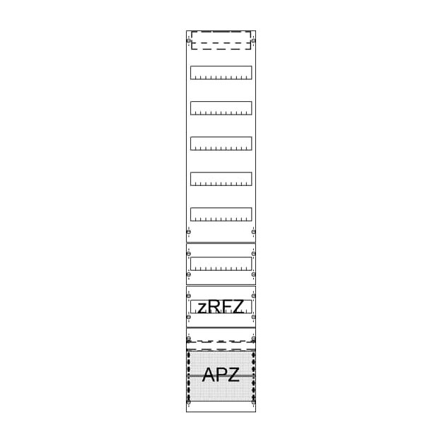 Striebel 2CPX054014R9999 FV19A2R1 Verteilerfeld mit APZ, zRfZ1 9RE
