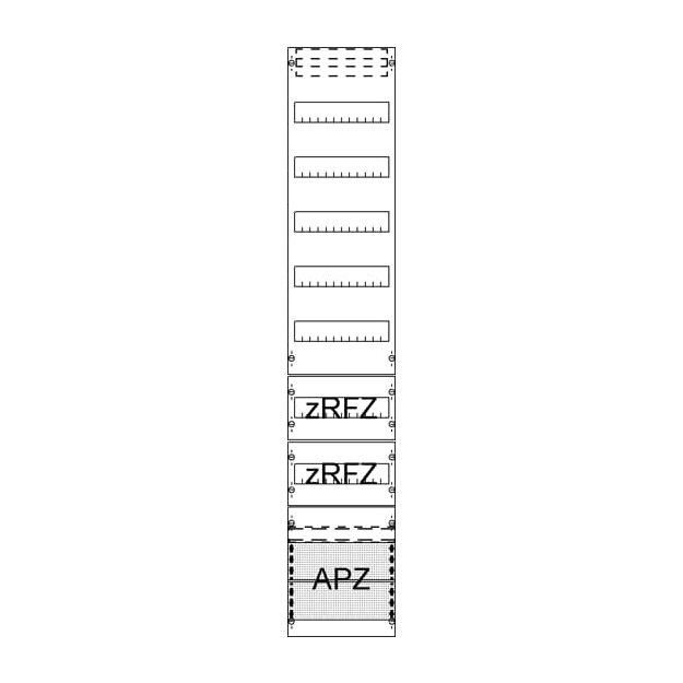 Striebel 2CPX054016R9999 FV19A2R2 Verteilerfeld mit APZ, zRfZ2 9RE
