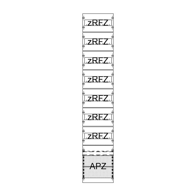 Striebel 2CPX054018R9999 FV19A2R7 Verteilerfeld mit APZ, zRfZ7 9RE