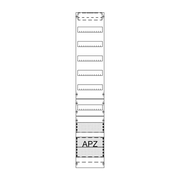 Striebel 2CPX054012R9999 FV19A3 Verteilerfeld mit APZ 9RE