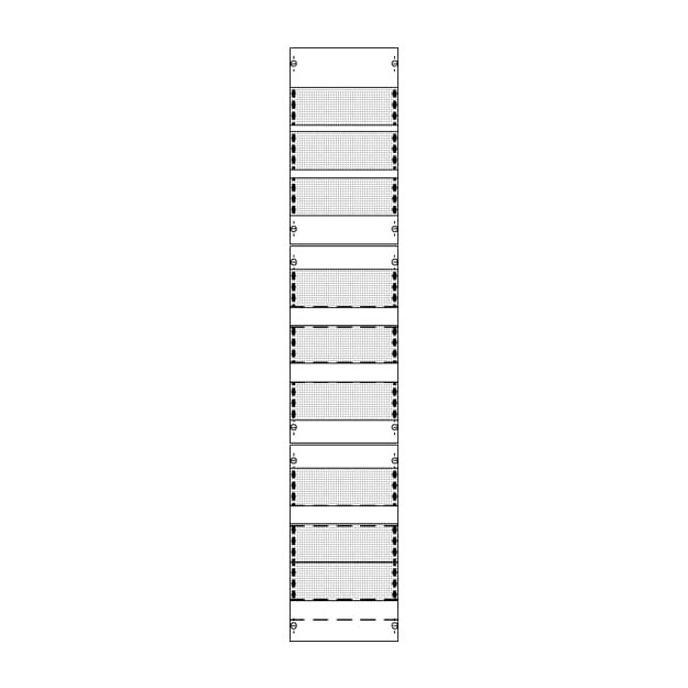 Striebel 2CPX054202R9999 FV19A3R3H Verteilerfeld mit APZ3 zRfZ4 / HAN, 9RE