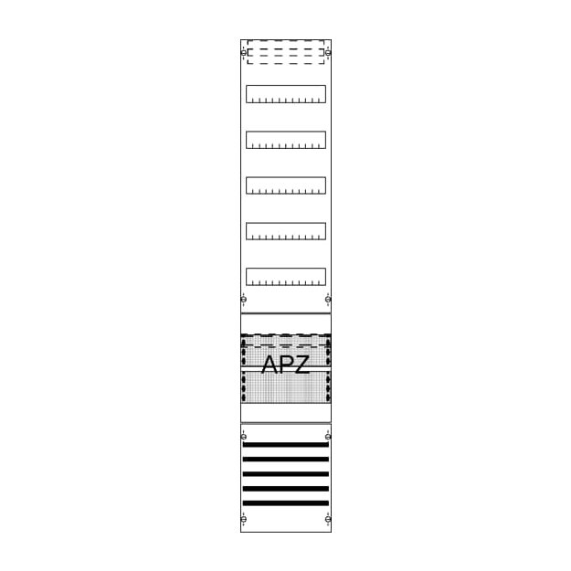 Striebel 2CPX054010R9999 FV19SA2 Verteilerfeld mit SaS /APZ 9RE