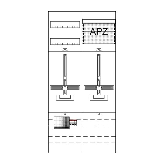 Striebel 2CPX035077R9999 KA4106Z Messfeld kpl.H3/B2 2Z APZ