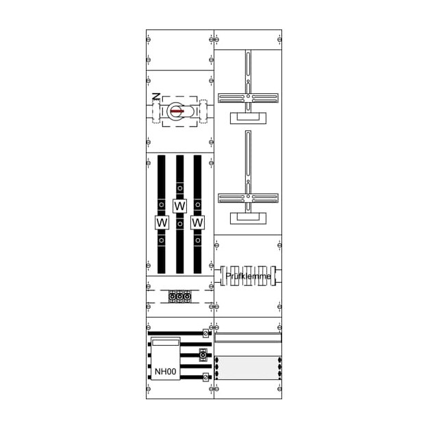 Striebel 2CPX033875R9999 KA4224Z Mess- und Wandlerfeld H5/B2