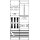 Striebel 2CPX035038R9999 KA4265 Mess- und Wandlerfeld BH3 vorverdrahtet mit Zählerkreuz 125 A