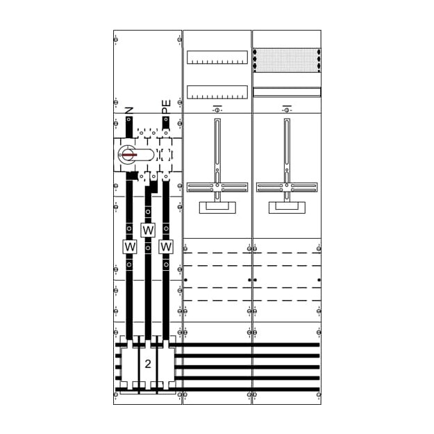 Striebel 2CPX034036R9999 KA4317 M+W Feld BH5, 3FB