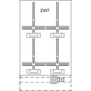 Striebel 2CPX038486R9999 KF424 Zählerwechselplatte...