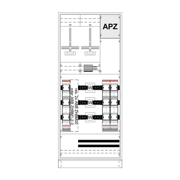 Striebel 2CPX032977R9999 KS4224Z M+W-Standschrank TW312G+APZ+INL2ZHB