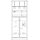Striebel 2CPX032959R9999 KS4274 Mess- und Wandlerschrank TwinLine, Aufputz RAL 7035