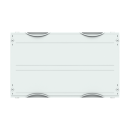 Striebel 2CPX041711R9999 MBM212 Montageplatten-Modul 2RE...