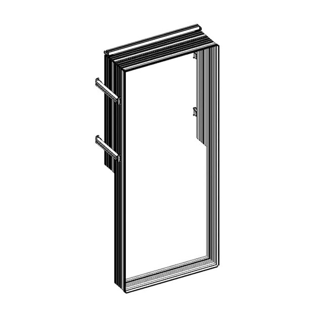 Striebel 2CPX037027R9999 RB28W1G Berührungsschutz zu 2/8MWR1 Zubehör für TriLine Schrankserie