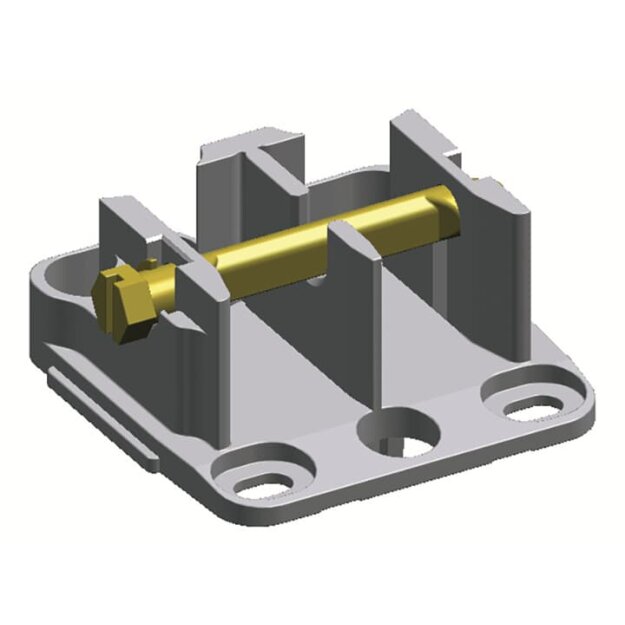 Striebel 2CPX023978R9999 RZ1P4A WR-Montagegerüsthalter Montiert im Schrank Zubehör TriLine Schrankserie