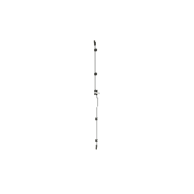 Striebel 2CPX010466R9999 TZ208 Stangenverschluss Inkl. Schlosskörper, 8RE=1200mm