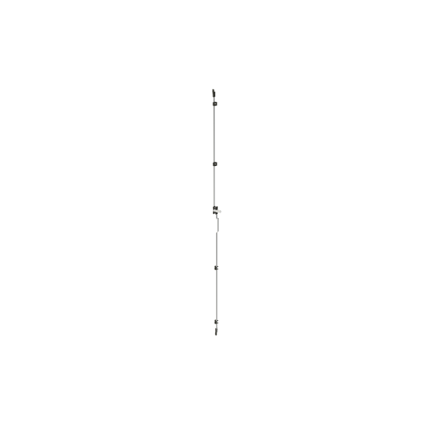 Striebel 2CPX010468R9999 TZ212 Stangenverschluss Inkl. Schlosskörper, 12RE=1800mm