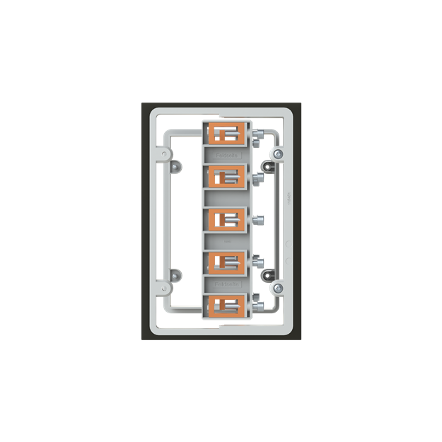 Striebel 2CPX010793R9999 TZ620 Sammelschienenverbinder 5-polig, Kupfer 12x5mm