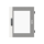Striebel 2CPX010860R9999 TZT204 Transparente Tür 2FB / 4RE Zubehör TwinLine Schrankserie